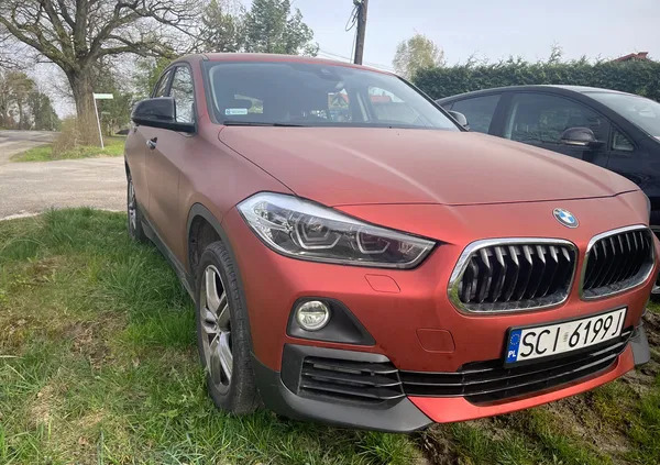 bmw śląskie BMW X2 cena 100860 przebieg: 41000, rok produkcji 2019 z Skoczów